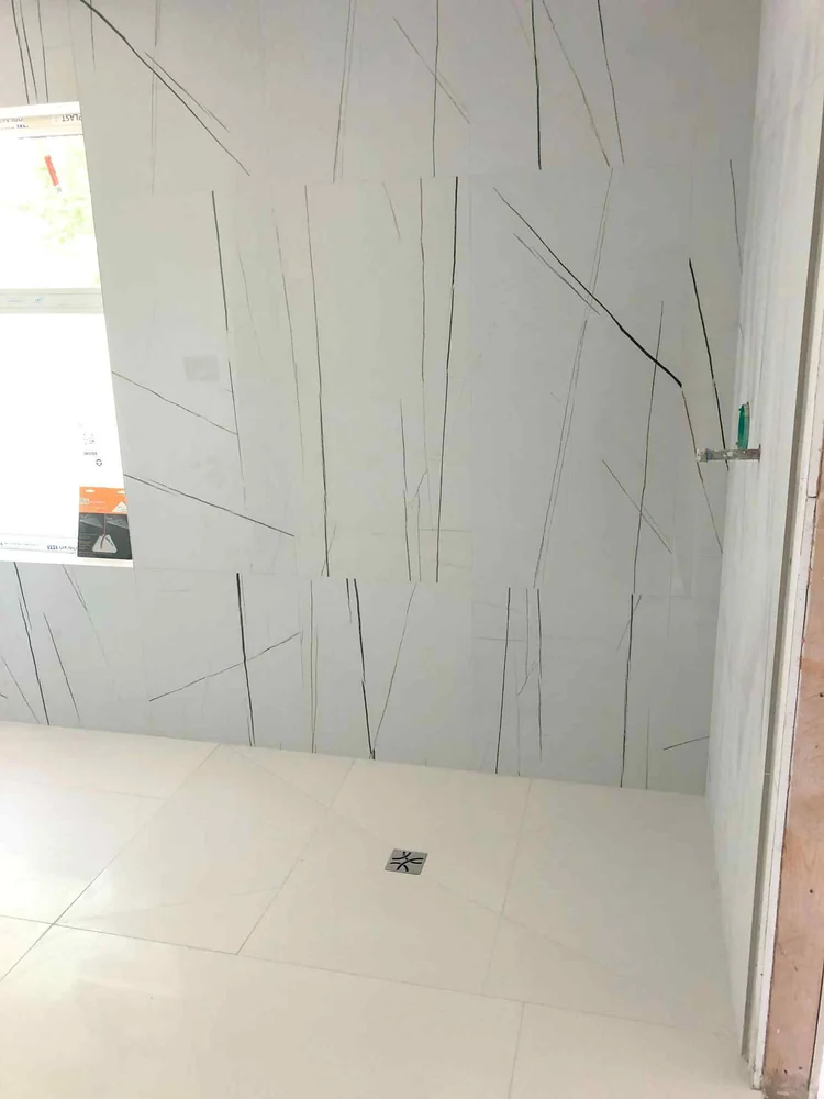 Tile installation in a Melrose Park, IL home